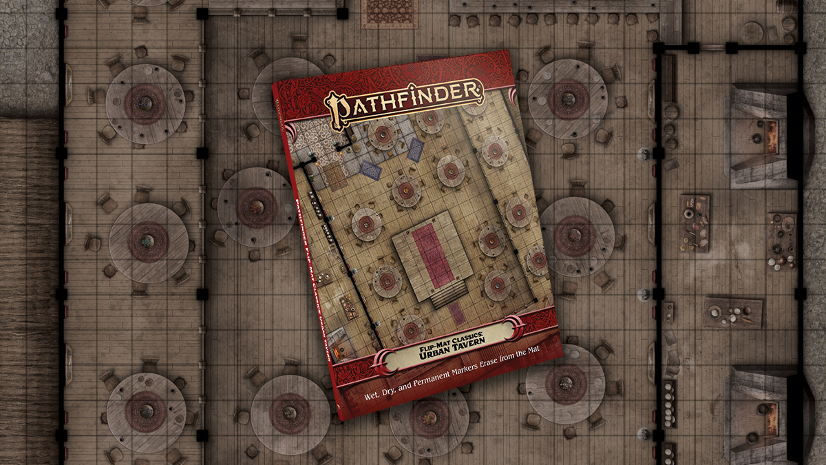 The cover image for Pathfinder Flip-Mat Classics: Urban Tavern