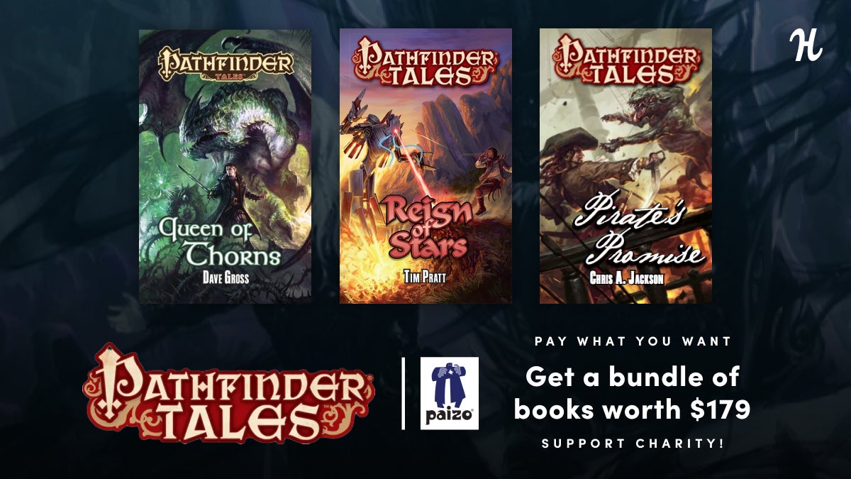 Pathfinder Tales Fiction Humble Bundle: Pay What you Want, Get a bundle Worth $179, Support Charity!