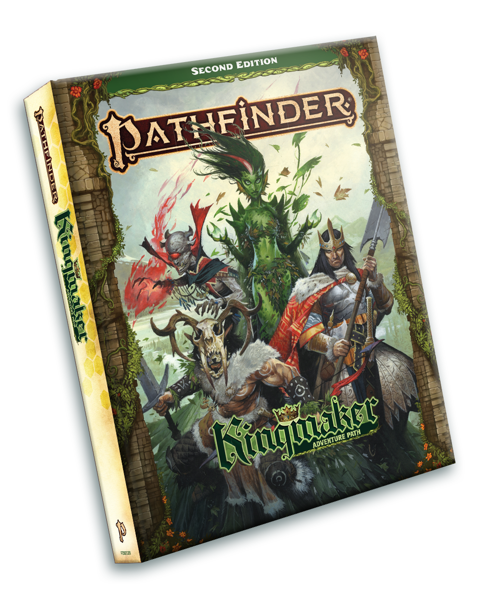 Kingmaker Adventure Path Hard Cover Book Mockup