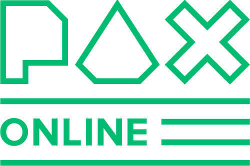 Green pax online text based logo