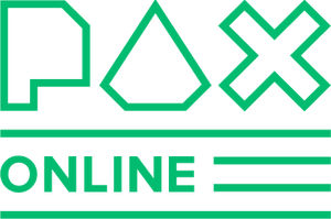Green pax online text based logo