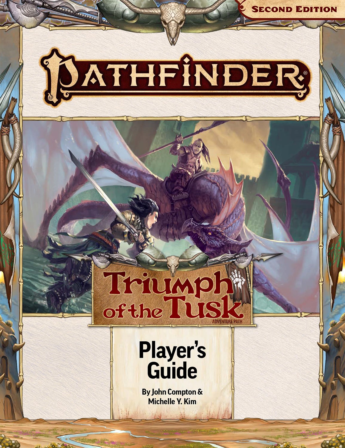 Pathfinder Second Edition: Triumph of the Tusk Player's Guide Cover