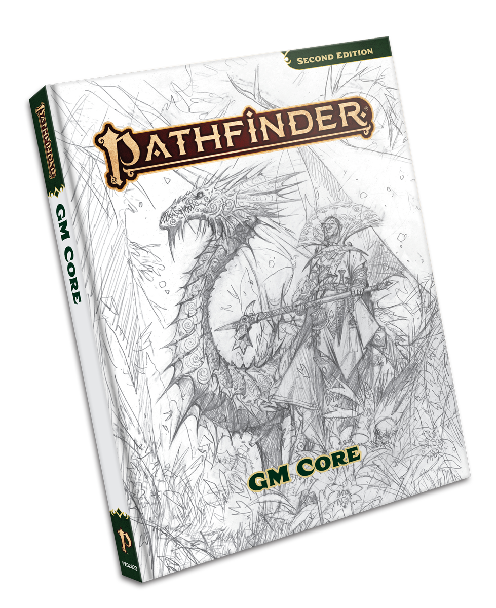 Pathfinder Second Edition GM Core Sketch Cover