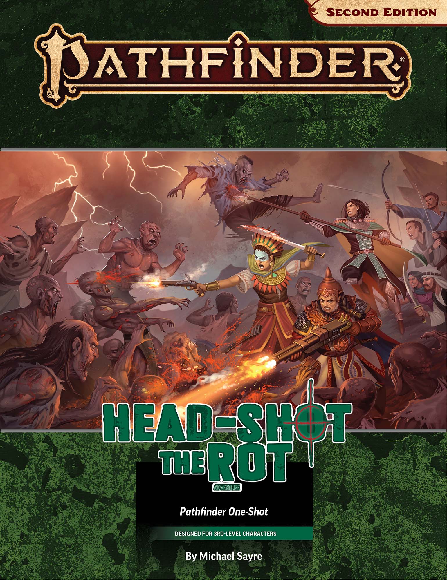 Pathfinder Second Edition Headshot the Rot