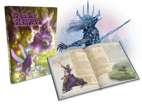 Ultimate Fairies Kickstarter: Fairie Bestiary cover and interior mock up