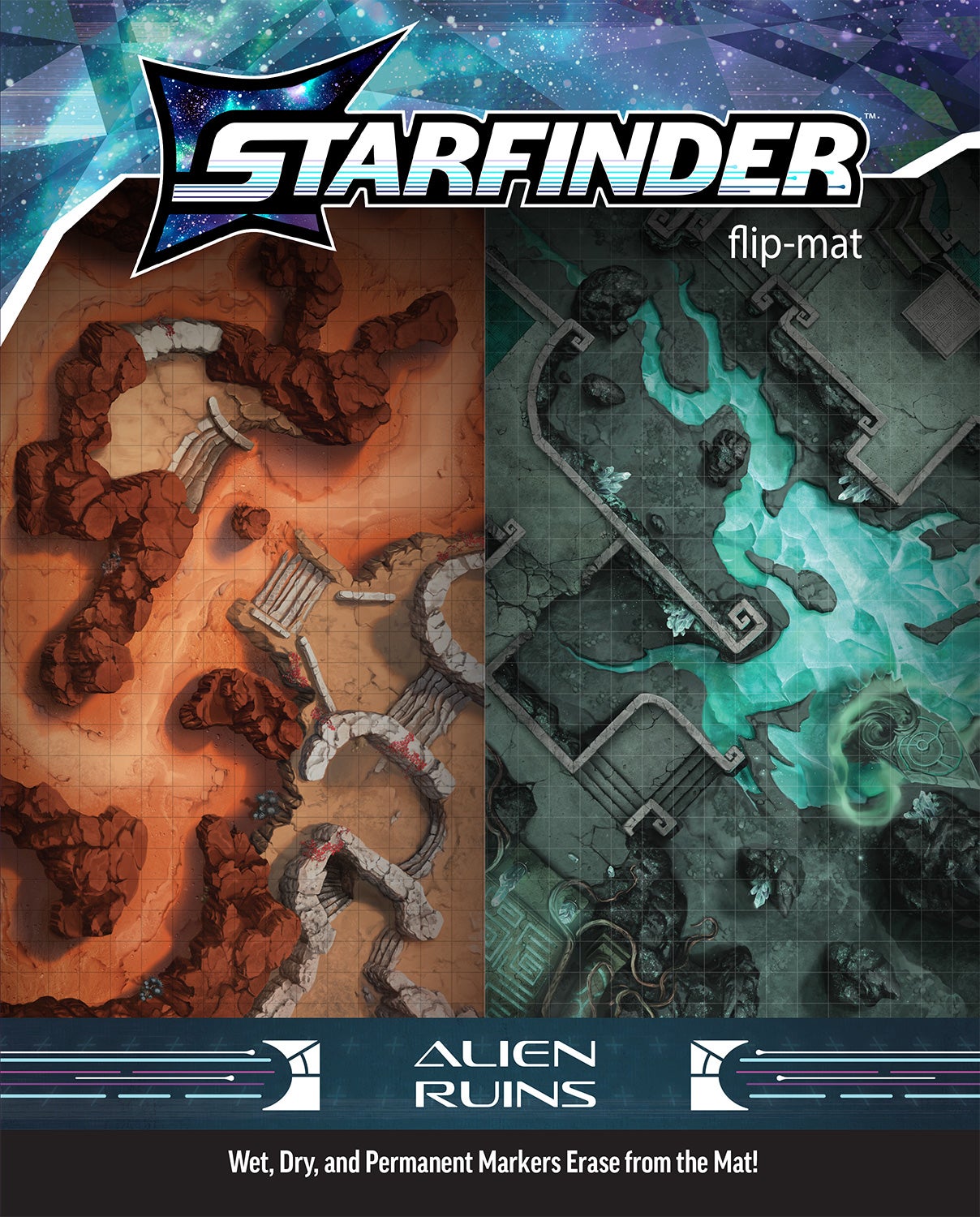 Starfinder Flip-Mat: Alien Runs