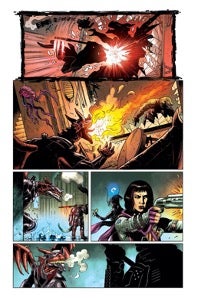 Starfinder Angels of the Drift comic page interior