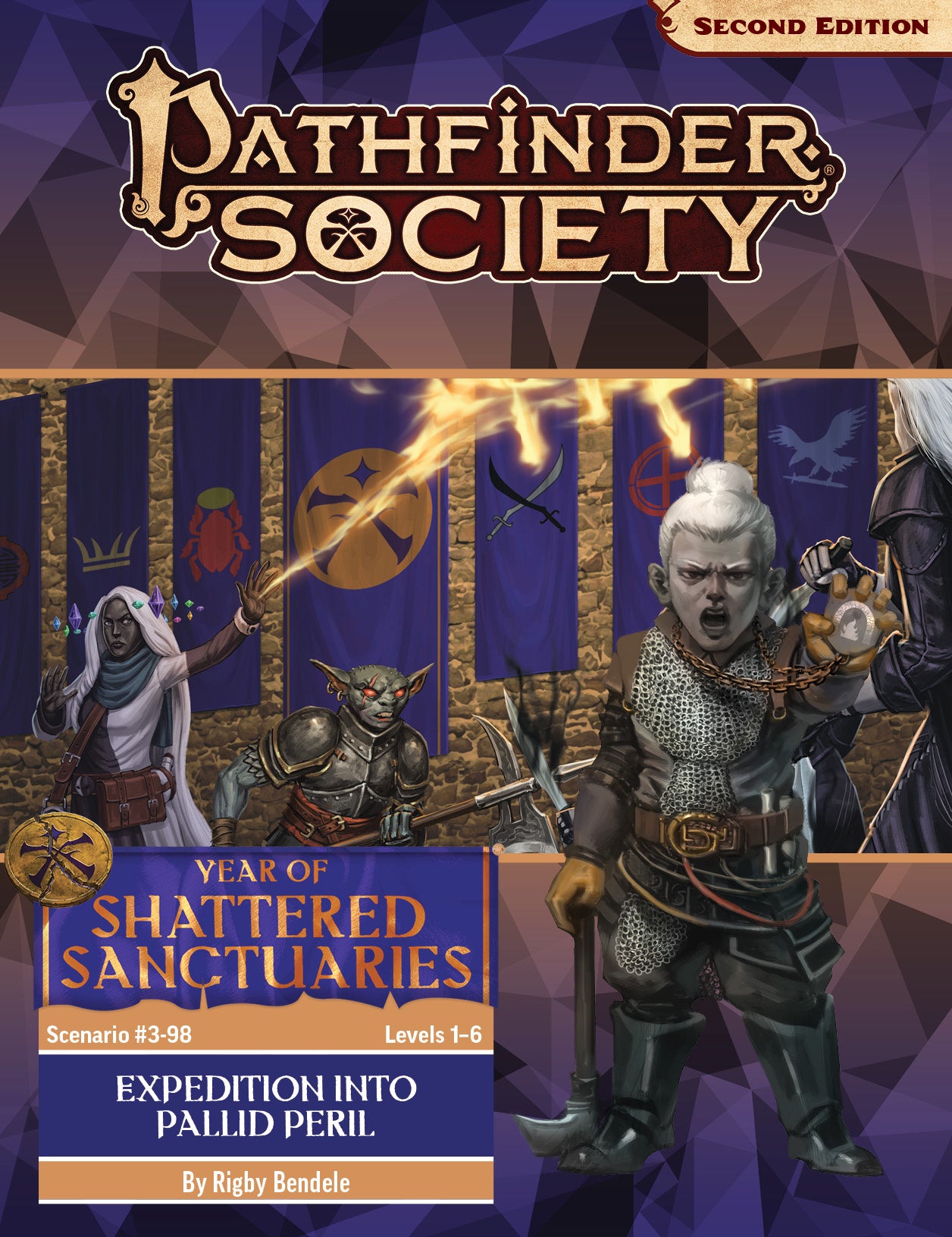 Pathfinder Society Second Edition: Year of Shattered Sanctuaries - Expedition Into Pallid Peril By Rigby Bendele