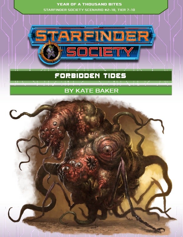 Starfinder Society Year of a Thousand Bites: Forbidden Tides