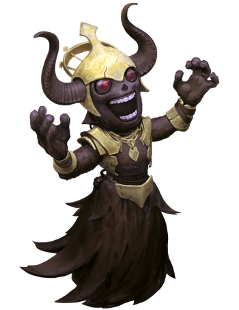 Illustration by Alexander Gorbunov: A plush toy of Tar-Baphon