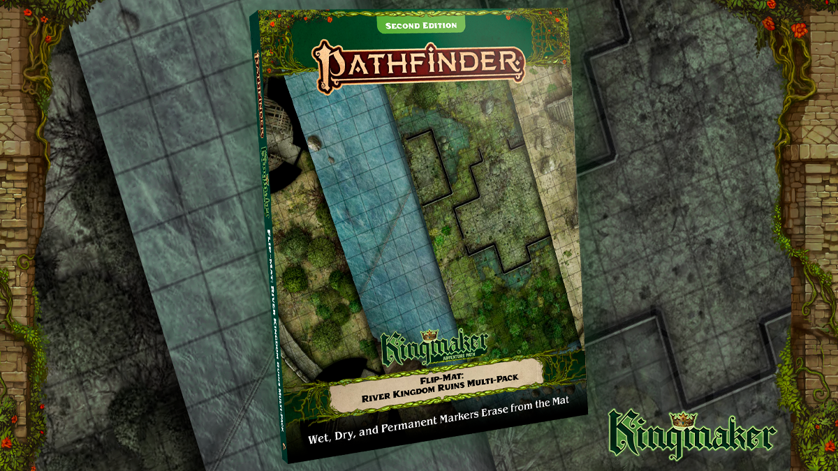 Pathfinder Flip-Mat: Kingmaker Adventure Path River Kingdoms Ruins Multi-Pack 