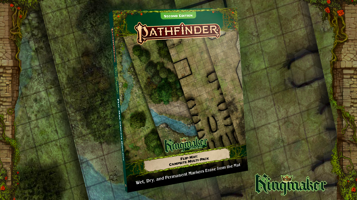 Pathfinder Flip-Mat: Kingmaker Adventure Path Campsite Multi-Pack 