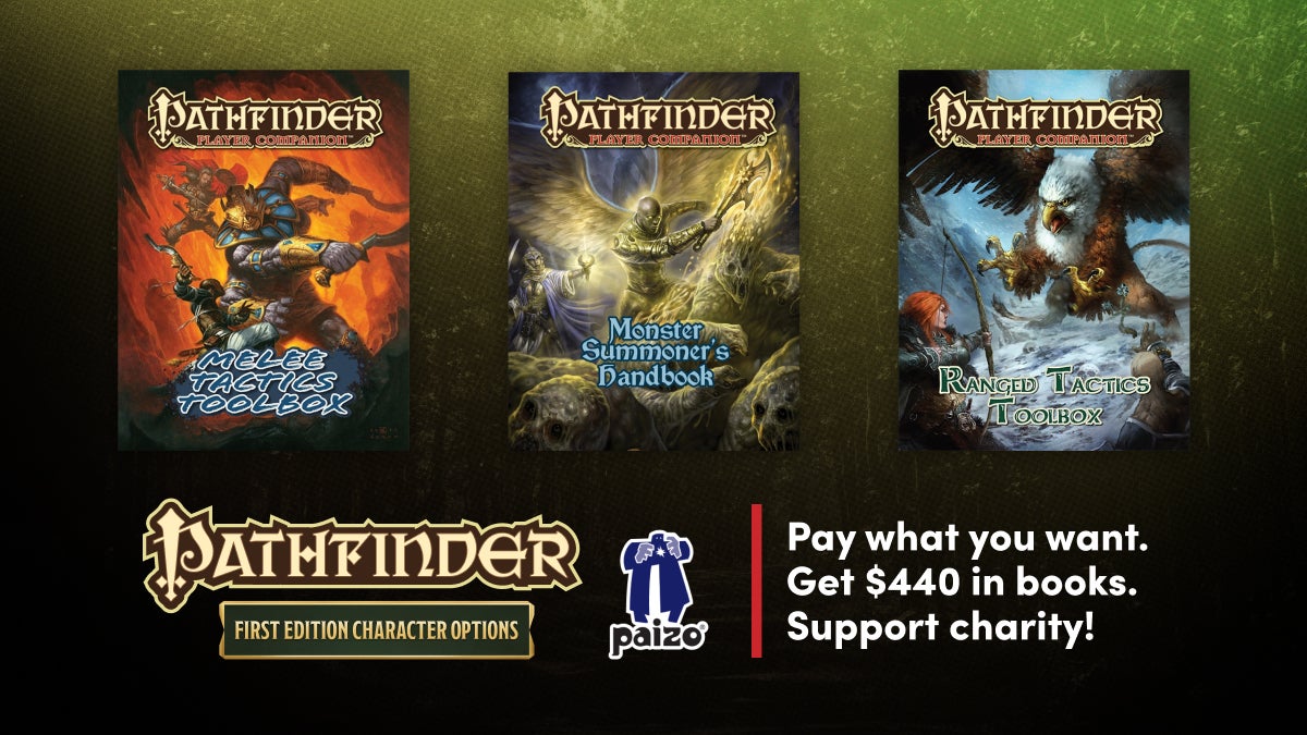 Tenkar's Tavern: Humble RPG Book Bundle: Pathfinder Lost Omens Lore Archive  by Paizo.