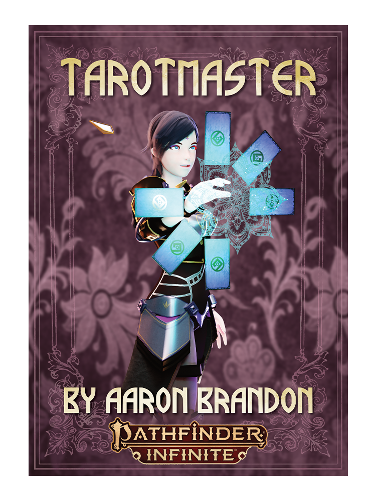 Pathfinder Infinite tarot master: by Aaron Brandon