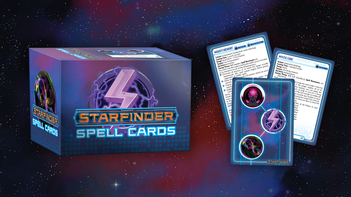 Starfinder Spell Cards Supplemental 