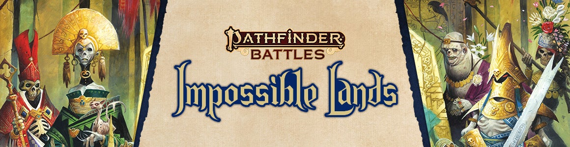 Pathfinder Battles Impossible Lands Banner