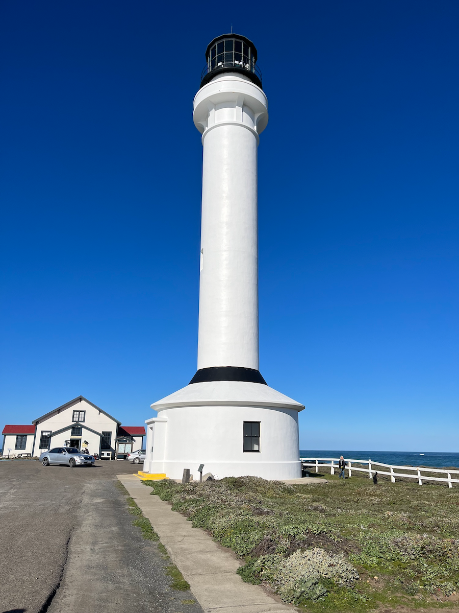 A photo of the Point Arena Lighthouse–inspiration for Sandpoint’s Old Light and the Gauntlight of Abomination Vaults.