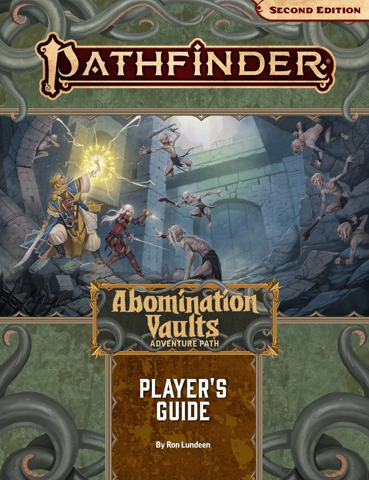 Cover of Abomination Vaults Adventure Path Player's Guide