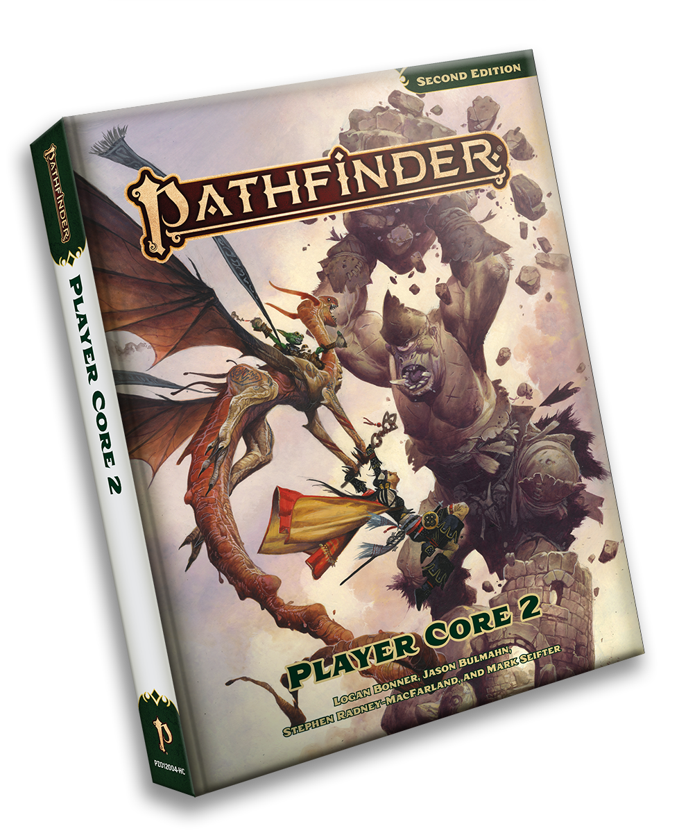 Pathfinder Second Edition Player Core Two Hard Cover