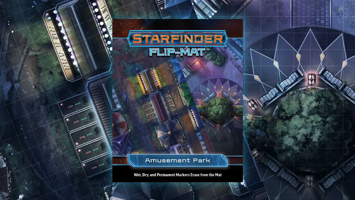 Starfinder FlipMat Amusement Park