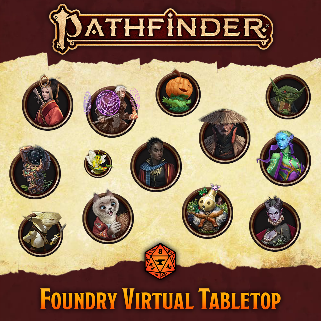 Pathfinder Tokens: Character Gallery (Foundry VTT)