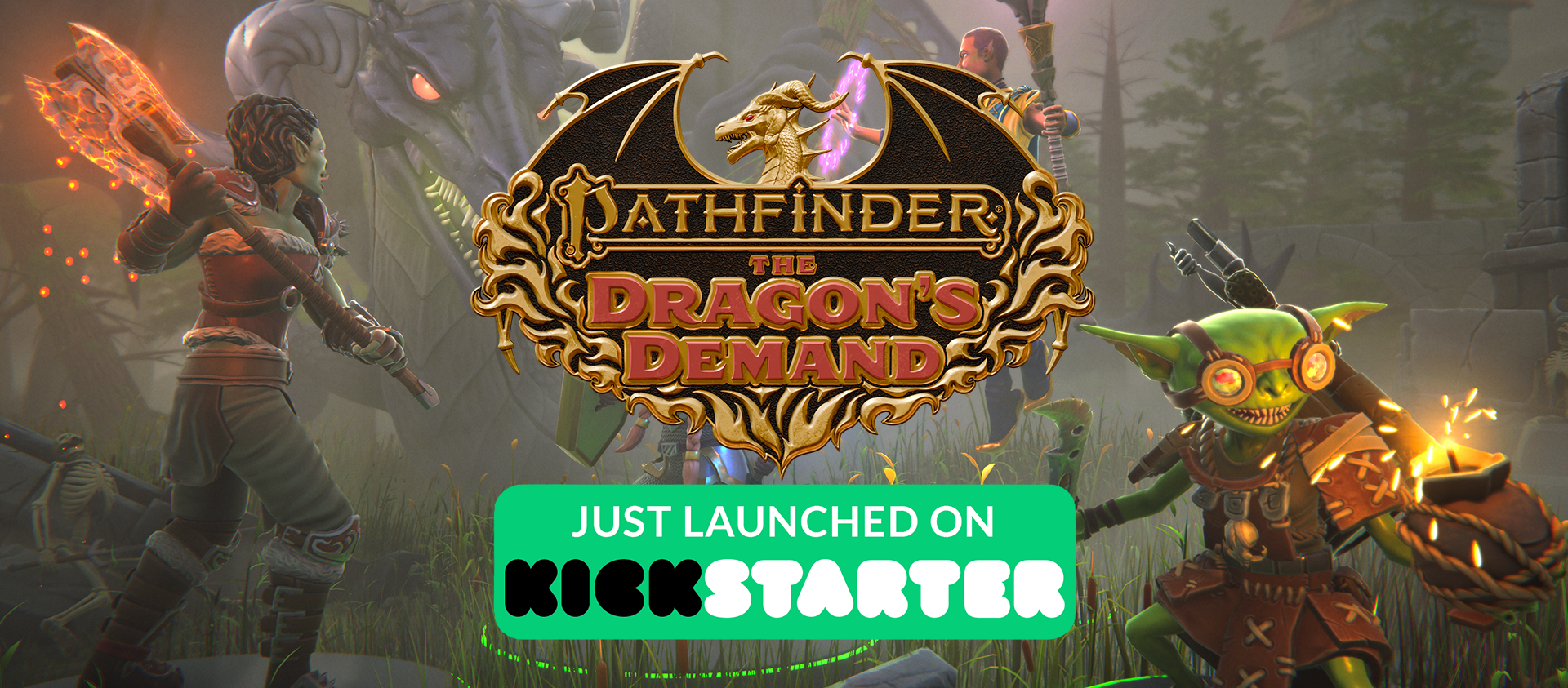 Pathfinder The Dragon's Demand: Just Launched on Kickstarter