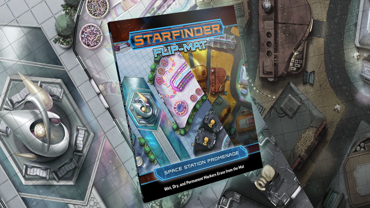 Starfinder Flip-Mat Space Station Promenade