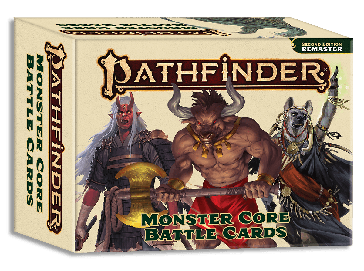 Pathfinder Monster Core Battle Cards