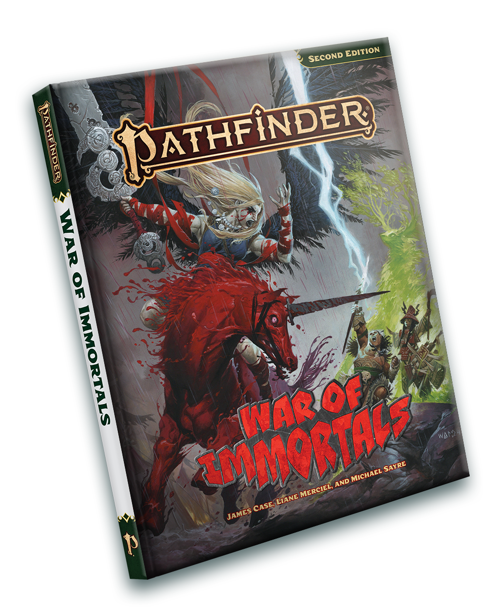 Pathfinder Second Edition War of Immortals Hard Cover