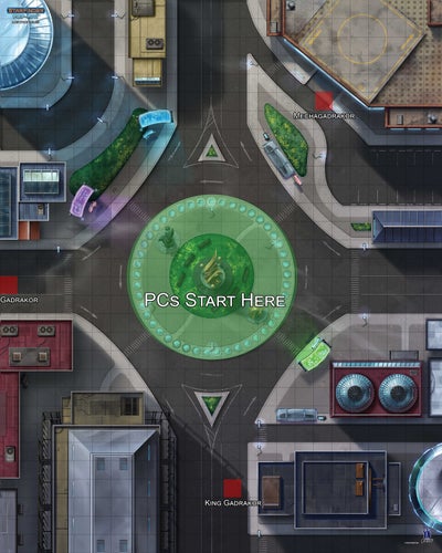 Last Stand of Karnath Map: Map by Damien Mammoliti