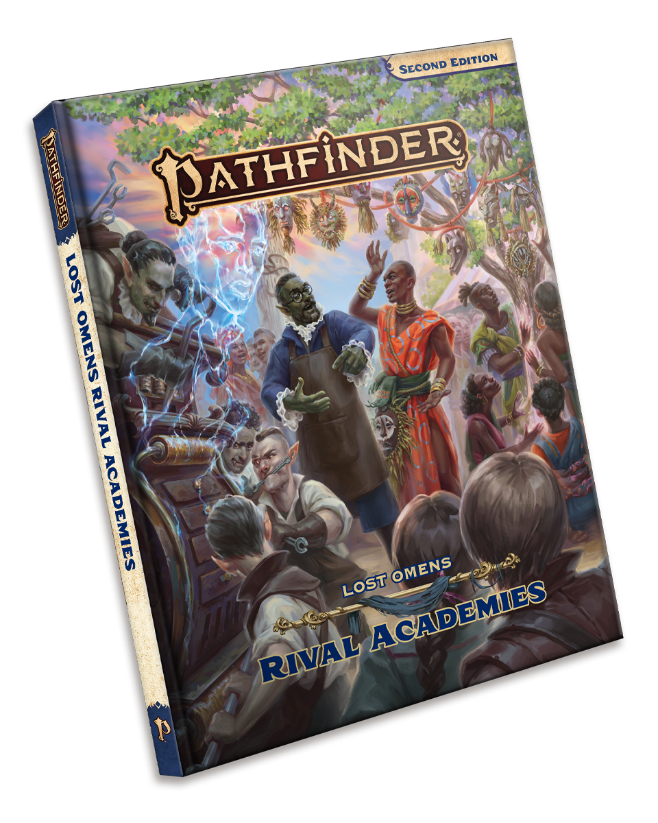 Pathfinder Second Edition Lost Omens Rival Academies Hard Cover