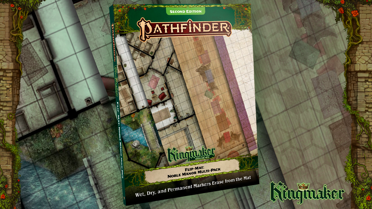 Pathfinder Flip-Mat: Kingmaker Adventure Path Noble Manor Multi-Pack 