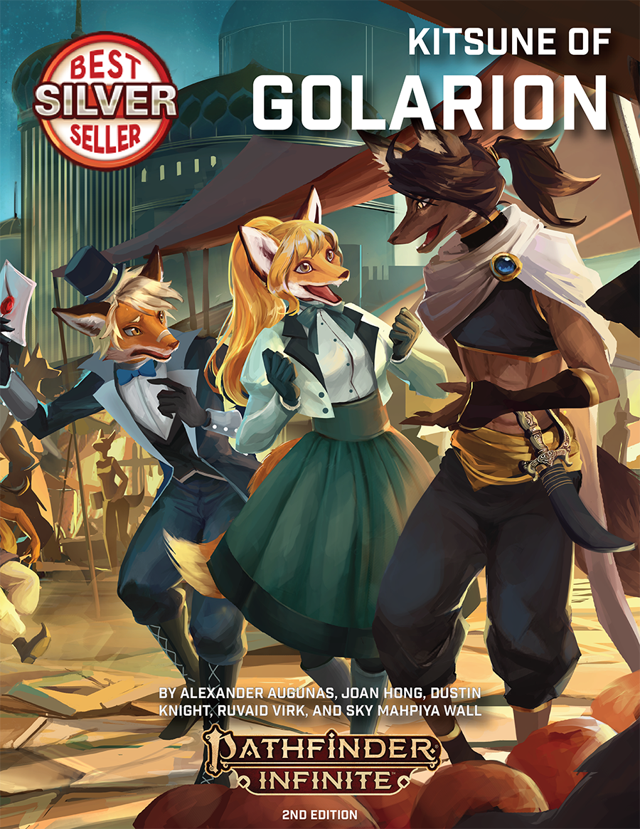 Pathfinder Infinite: Kitsune Of Golarion by Alezander Augunas, Joan Hong, Dustin Knight, Ruvaid Virk, and Sky Mahpiya Wall
