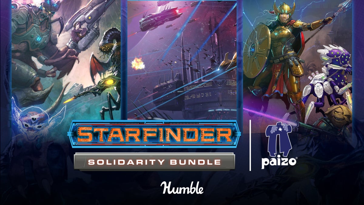Starfinder Solidarity Bundle with Paizo and Humble Bundle