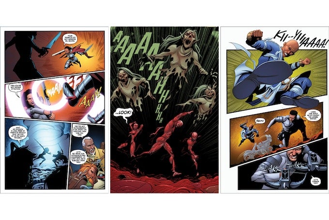 Pathfinder Wake The Dead Comic interior Preview