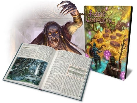 Ultimate Fairies Kickstarter: Fairie Campaigns cover and interior mock up