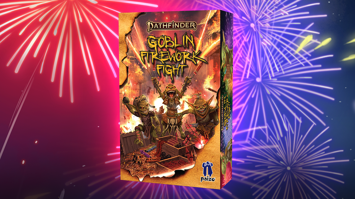 Goblin Firework Fight box mock up