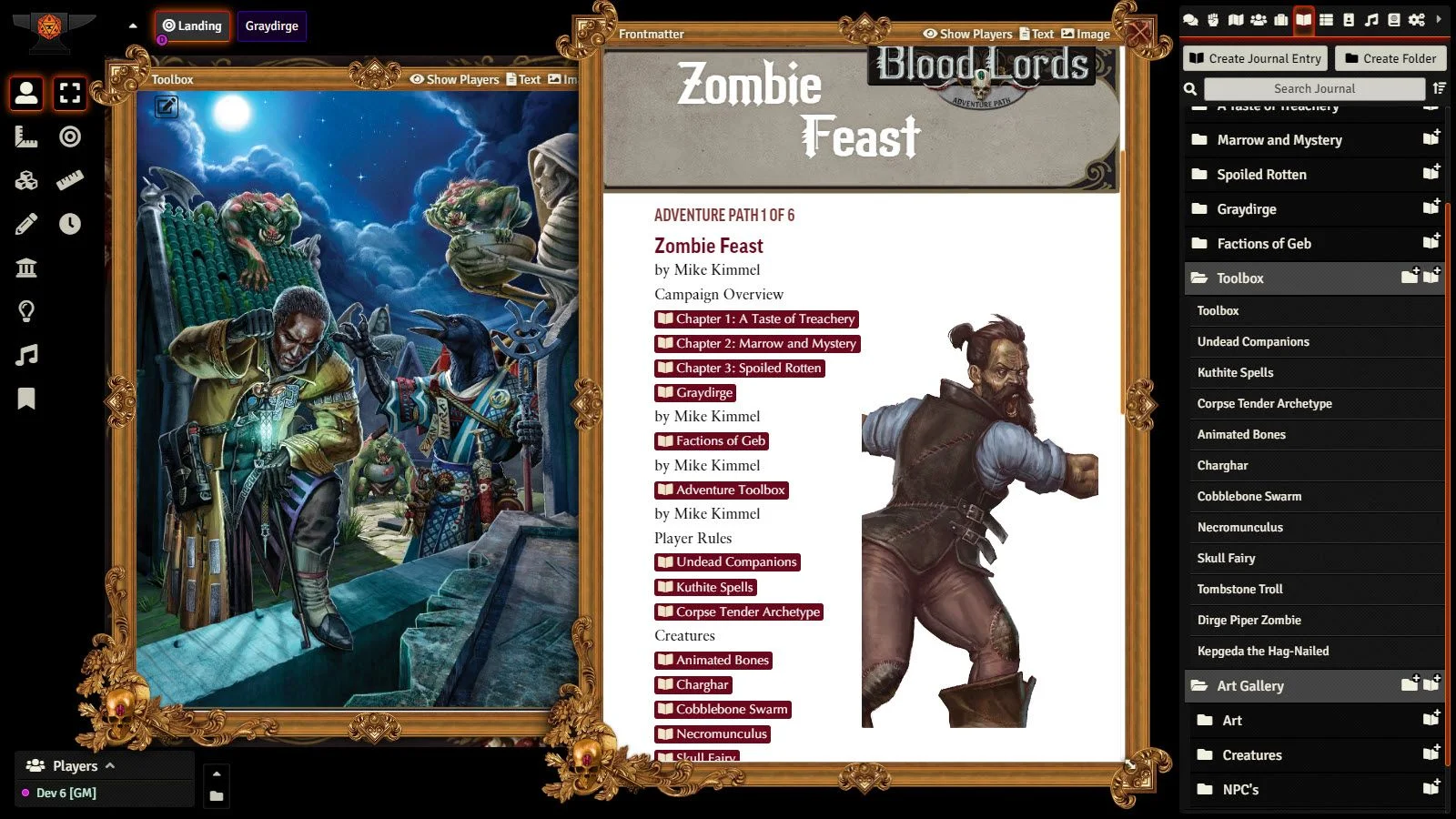 Zombie Feast (Pathfinder Adventure Path: Blood Lords, 1)