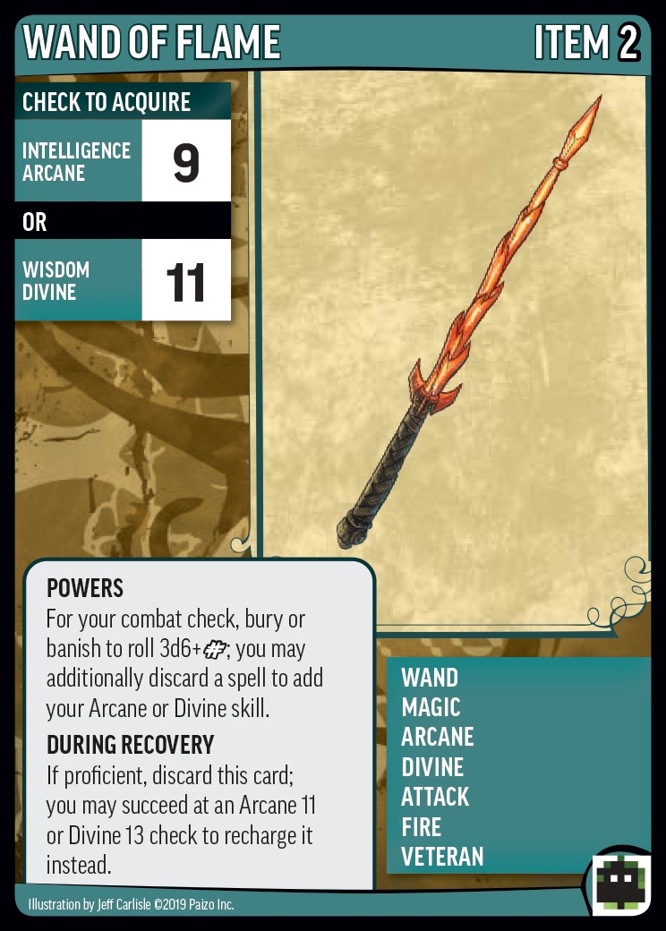 Core item Wand of Flame
