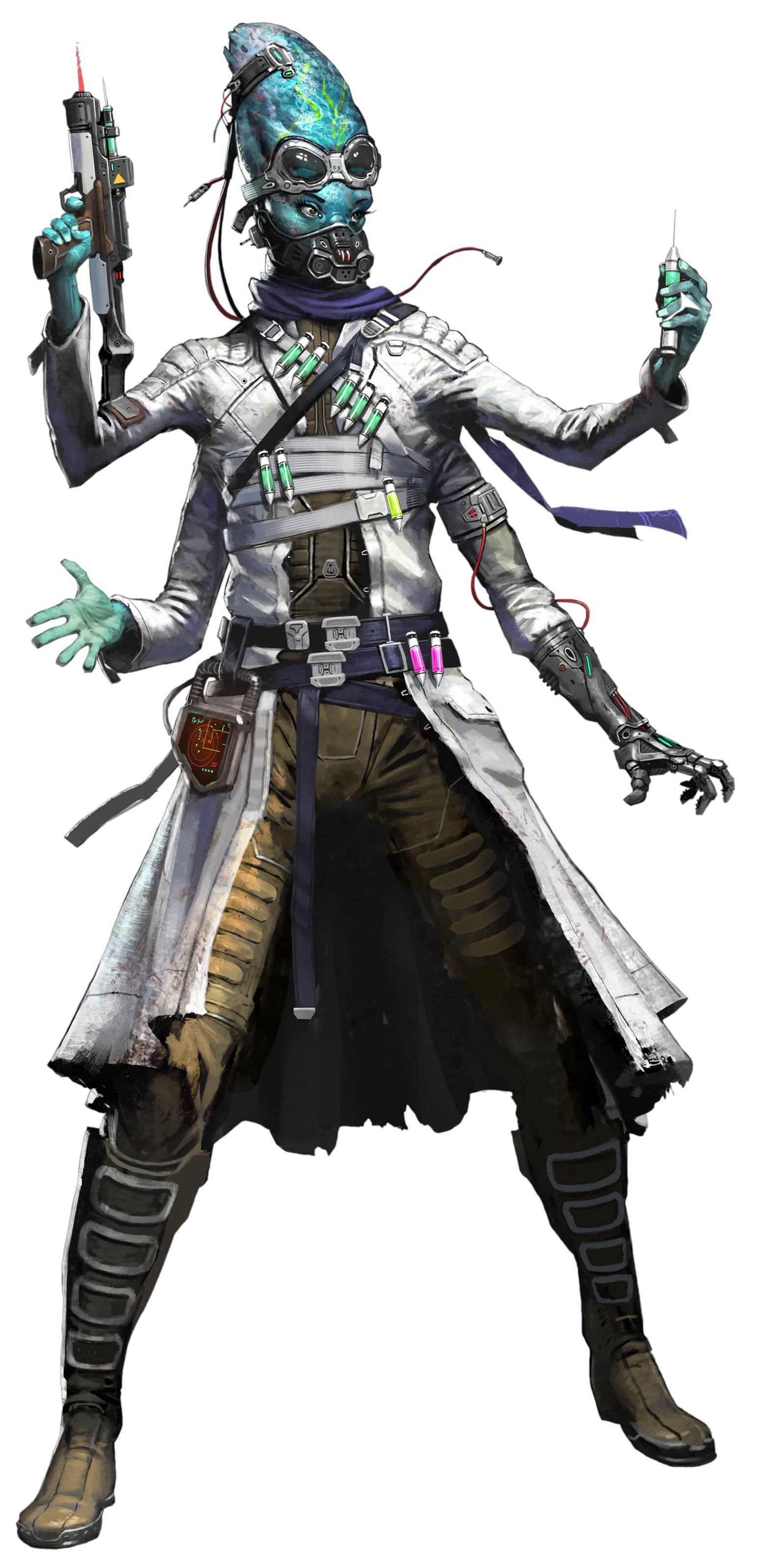 Biohacker - Starfinder. source: cdn.paizo.com. 