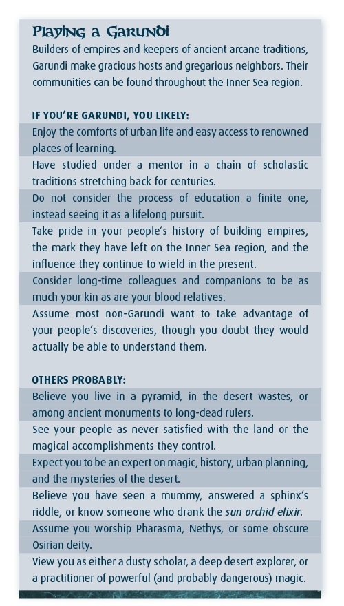 A Look at Cultures in Inner Sea Races | Paizo Blog