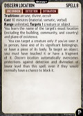 Pathfinder Spell Cards: Occult