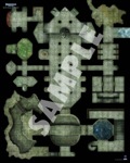 Pathfinder Flip-Mat: Thornkeep Dungeons 2-Pack