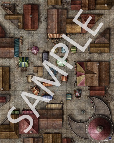  Pathfinder Flip-Mat: City Sites Multi-Pack