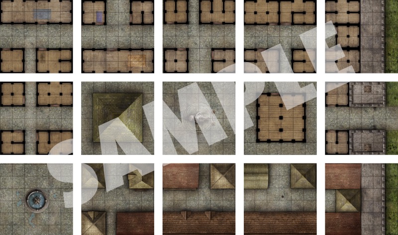 paizo.com - Pathfinder Flip-Tiles: Urban Starter Set