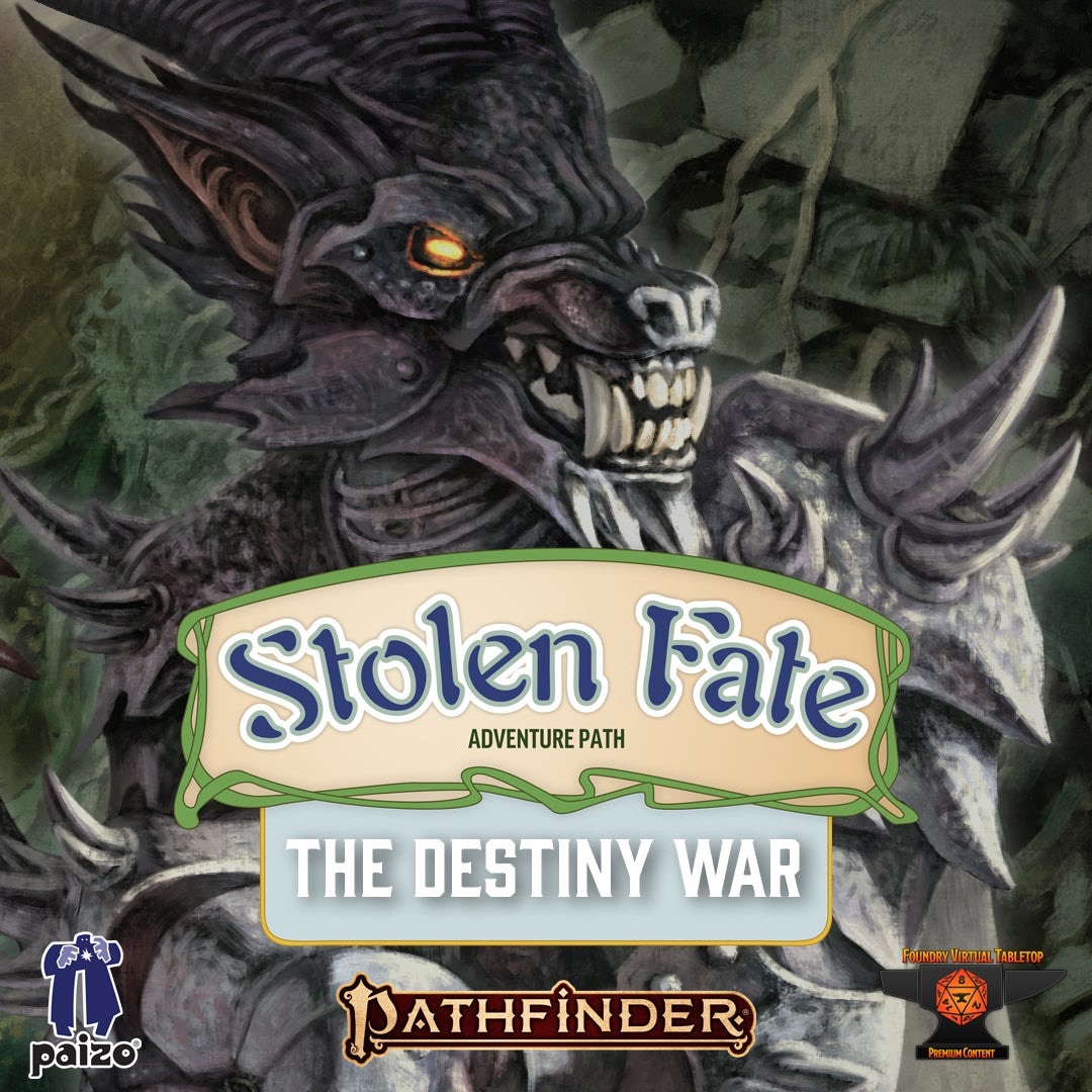 Pathfinder 2 RPG - Stolen Fate AP 2: The Destiny War for Fantasy Grounds