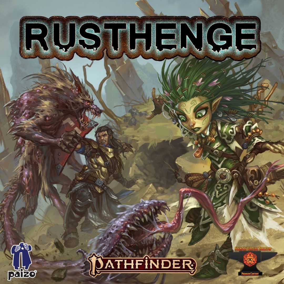 Pathfinder Second Edition Rusthenge Standalone adventure