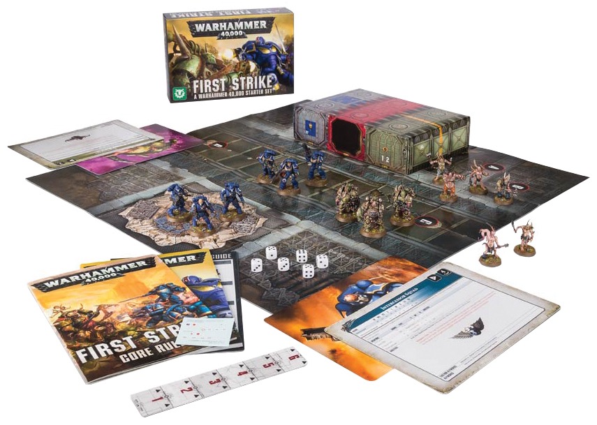 Citadel Warhammer 40,000 "First Strike" Starter Set 15 Citadel Miniatures 