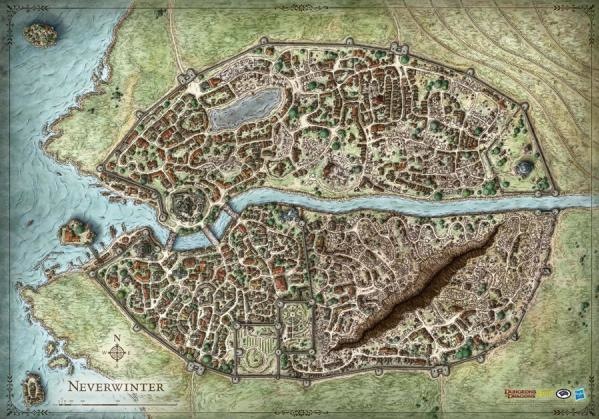 paizo.com - Dungeons & Dragons—Campaign Map: Neverwinter