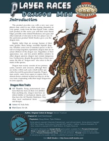 races of dragon pdf